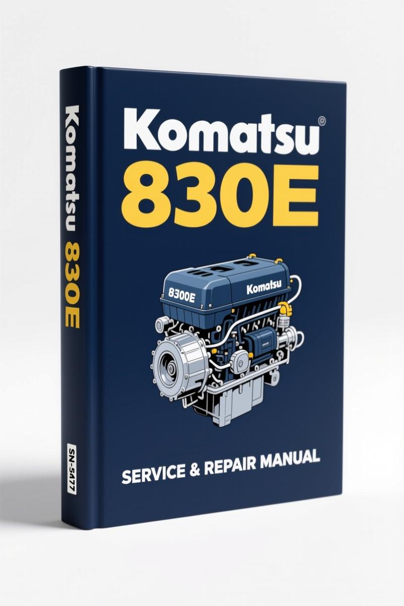 komatsu 830e technical manual, komatsu manual, komatsu 830e