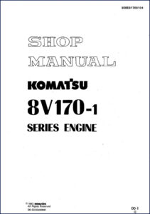 komatsu 8v170, komatsu manual