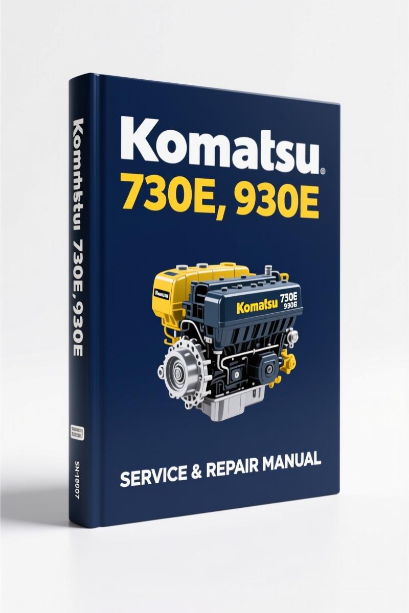 komatsu 830e 930e electrical power system technical manual, komatsu manual, komatsu 830e