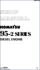 komatsu 95, komatsu manual