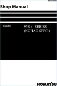 komatsu 95e, komatsu manual