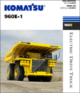 komatsu 960e, komatsu manual