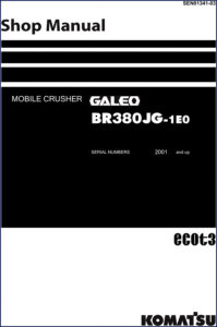 komatsu br380jg, komatsu manual