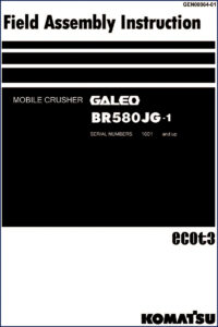 komatsu br580jg, komatsu manual