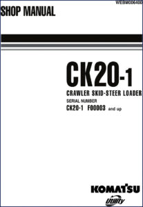 komatsu ck20, komatsu manual