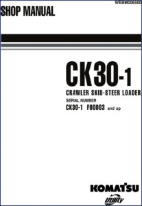 komatsu ck30, komatsu manual