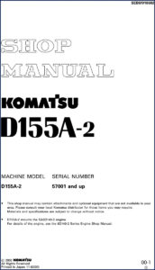 komatsu d155a, komatsu manual
