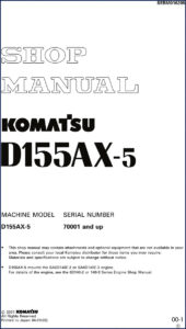 komatsu d155ax, komatsu manual