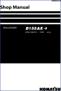 komatsu d155ax, komatsu manual