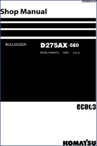 komatsu d275ax, komatsu manual