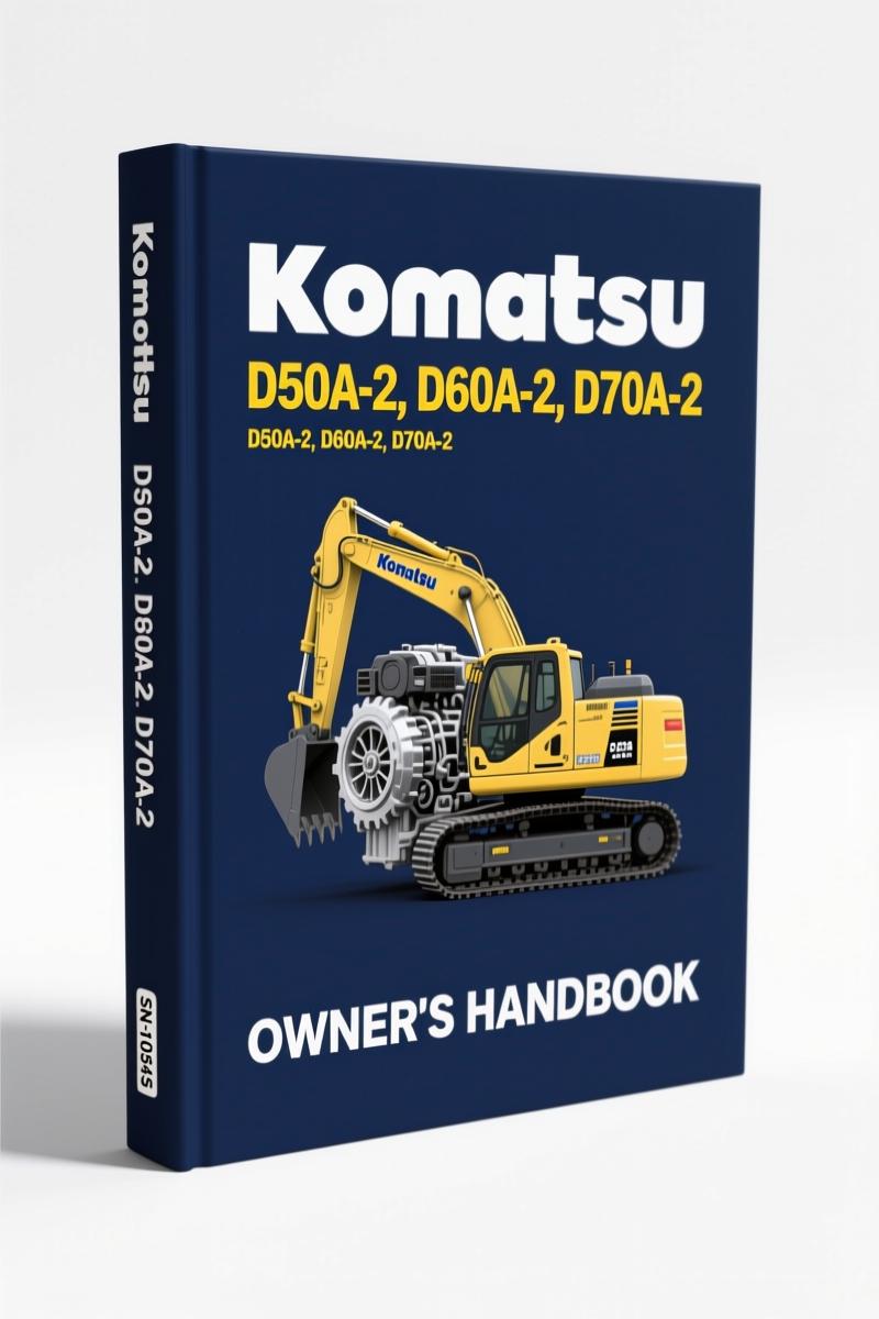 komatsu d50a, komatsu manual