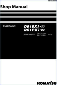 komatsu d61exi, komatsu manual