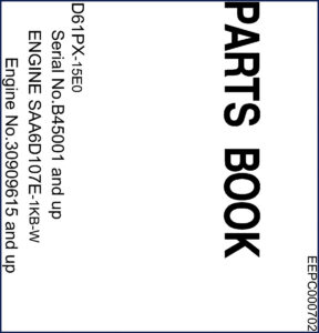 komatsu d61px, komatsu manual