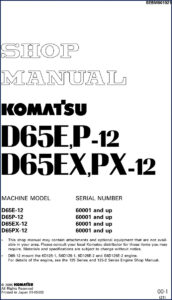 komatsu d65e, komatsu manual