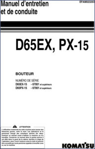 komatsu d65ex, d65px user manual, komatsu manual, komatsu d65ex,