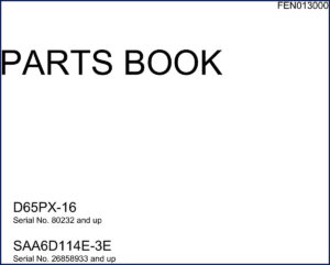 komatsu d65px, komatsu manual