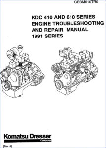 komatsu dresser kdc 410 kdc 610 1991 troubleshooting, komatsu dresser manual, komatsu dresser dresser