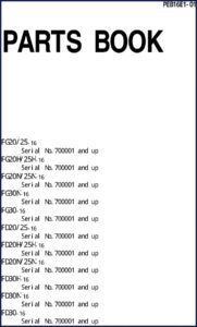 komatsu fg20, fg30, fg20h, fg20n, fg30n parts catalog, komatsu parts catalog, komatsu fg20,