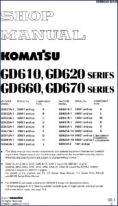 komatsu gd621a gd622a gd623a gd625a gd661a 2011 workshop, komatsu workshop manual, komatsu gd621a