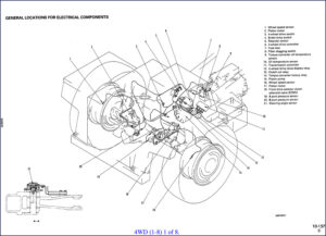 komatsu hd325 electrical schematic, komatsu manual, komatsu hd325