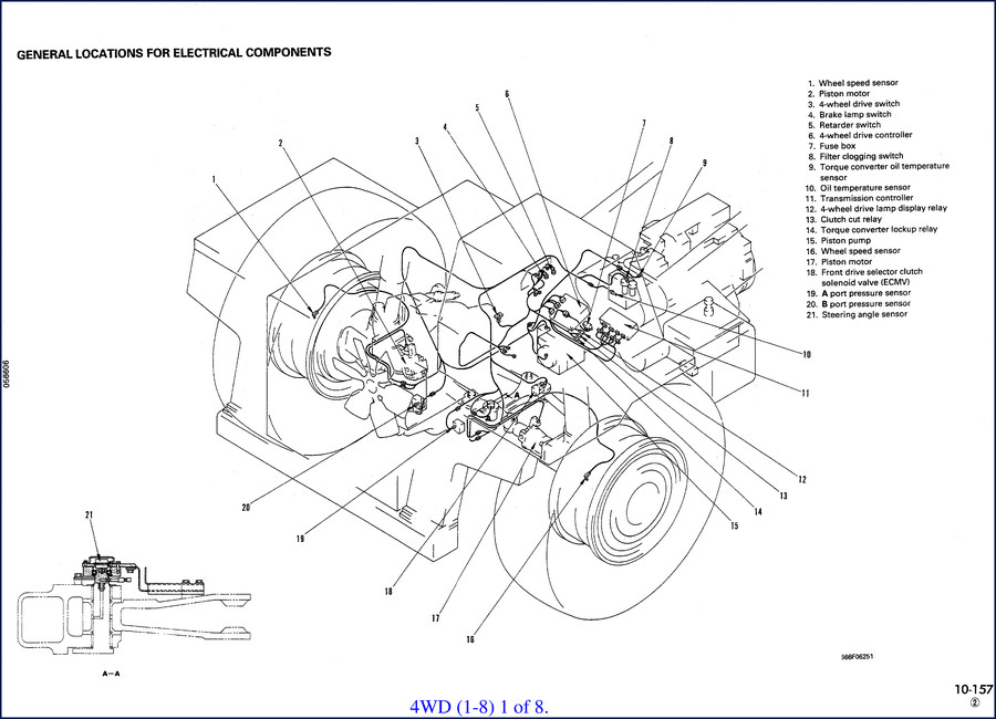 komatsu hd325 electrical schematic, komatsu manual, komatsu hd325