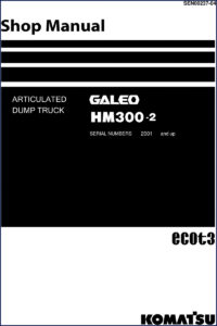 komatsu hm300, komatsu manual