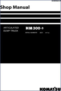 komatsu hm300, komatsu manual