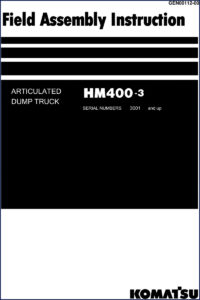 komatsu hm400, komatsu manual