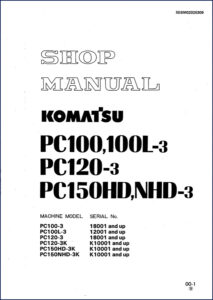 komatsu pc120, komatsu manual