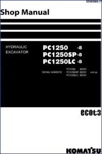 komatsu pc1250, komatsu manual