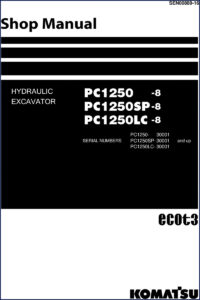 komatsu pc1250, komatsu manual