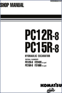 komatsu pc12r, komatsu manual