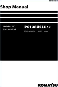 komatsu pc138uslc, komatsu manual