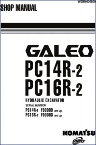 komatsu pc14r, komatsu manual