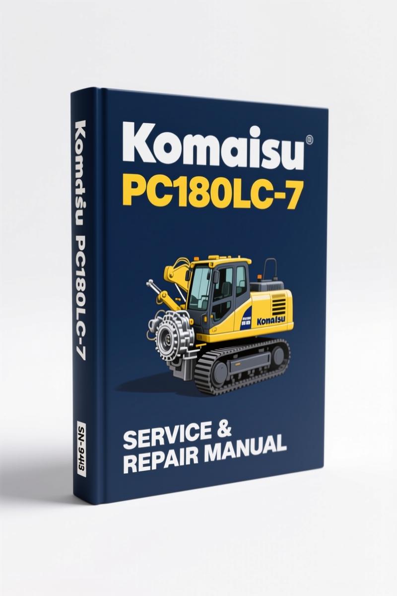 komatsu pc180lc, komatsu manual