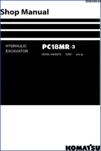 komatsu pc18mr, komatsu manual