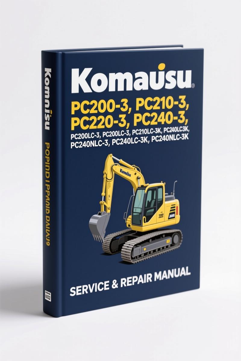 komatsu pc200, komatsu manual