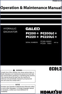 komatsu pc200, komatsu manual