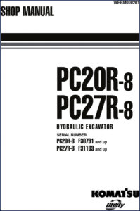 komatsu pc20r, komatsu manual