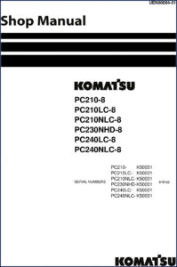 komatsu pc210, komatsu manual