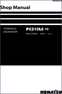 komatsu pc210lc, komatsu manual