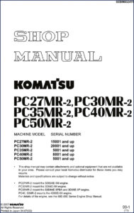 komatsu pc27mr, komatsu manual