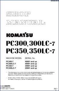 komatsu pc300, komatsu manual