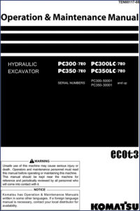 komatsu pc300, komatsu manual