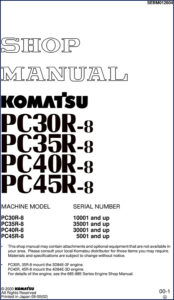 komatsu pc35r, komatsu manual