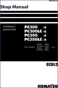 komatsu pc350lc, komatsu manual