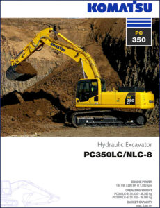 komatsu pc350lc, komatsu manual
