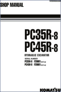 komatsu pc35r, komatsu manual