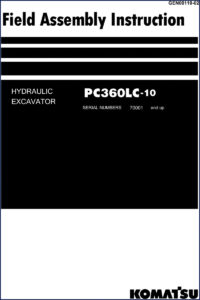 komatsu pc360lc, komatsu manual