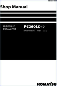 komatsu pc360lc, komatsu manual